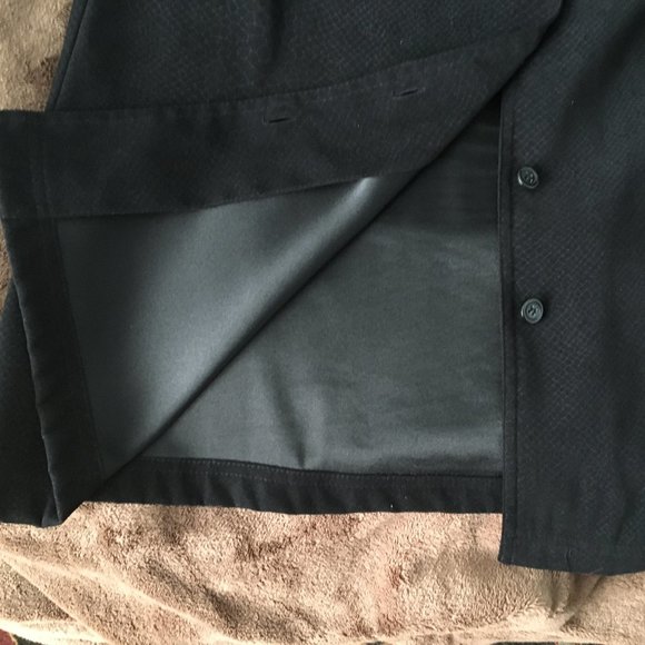 Talbots Moleskin Black Dress - Picture 6 of 8